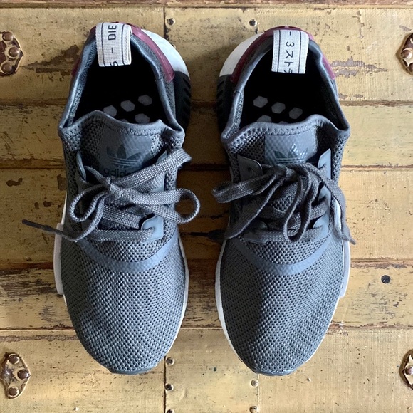 ADIDAS NMD R1 OLIVE GREEN GRAY WORKOUT SNEAKERS NWOB - Picture 8 of 15